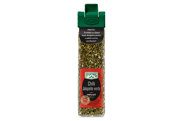 Chilli Jalapeño verde mărunțit