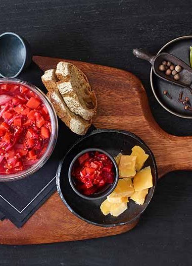 Sos Chutney cu coacăze, morcovi și dafin