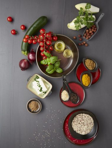 Salată de quinoa cu brânză feta