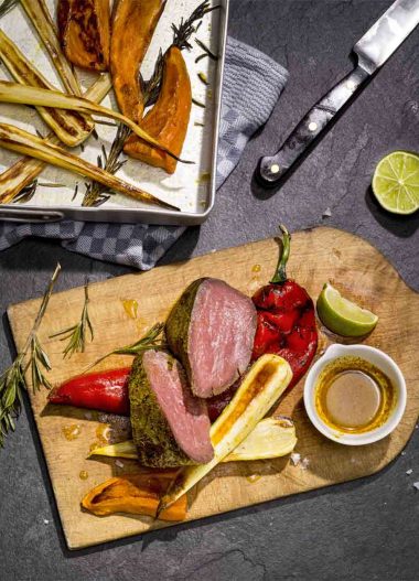 Mușchi de vită gătit sous-vide