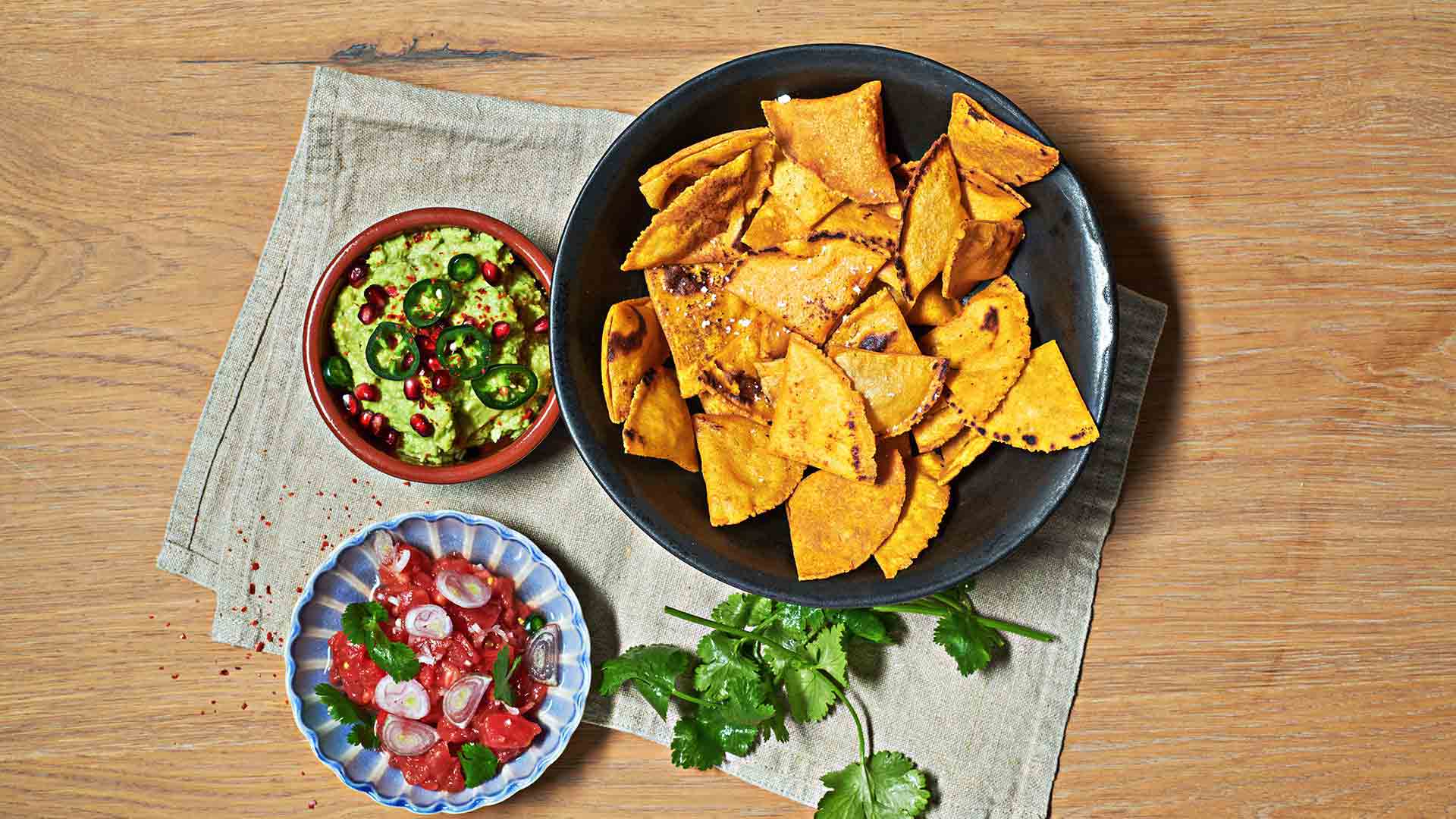 Reteta chips-uri Nacho