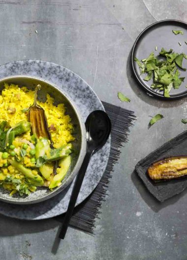 Orez Basmati cu legume și curry