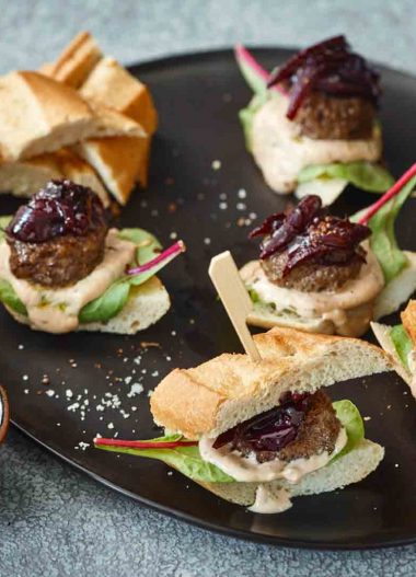 Mini-burgeri de vită