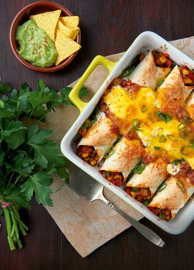 Enchiladas cu legume