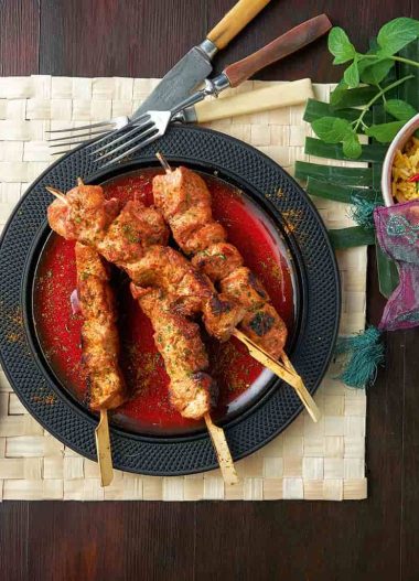 Frigărui de pui Tandoori