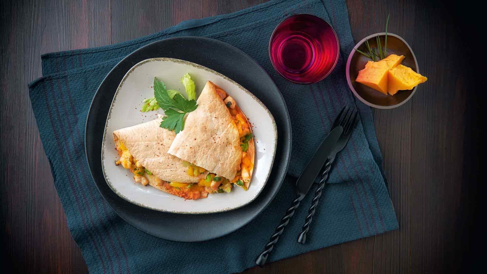 Quesadilla cu pui