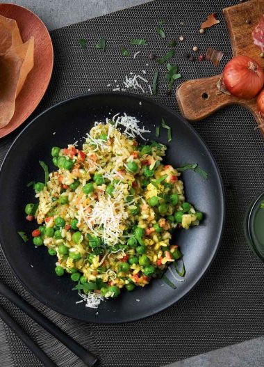 Risotto cu mazăre (Risi e Bisi)