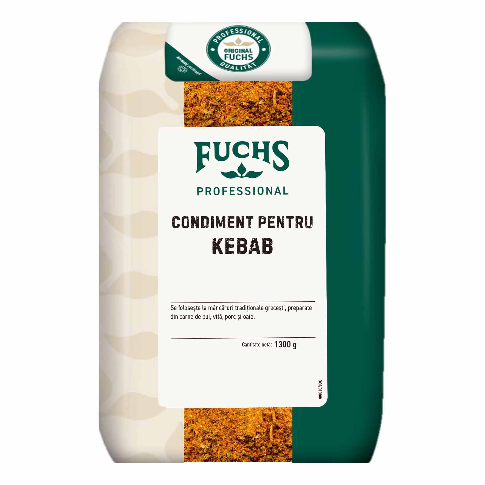 Condiment pentru kebab pungă 1300 g