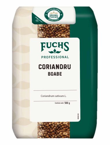 Coriandru boabe pungă 500 g