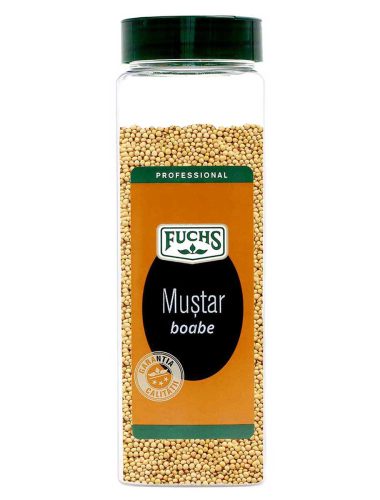 Muștar boabe borcan 600 g