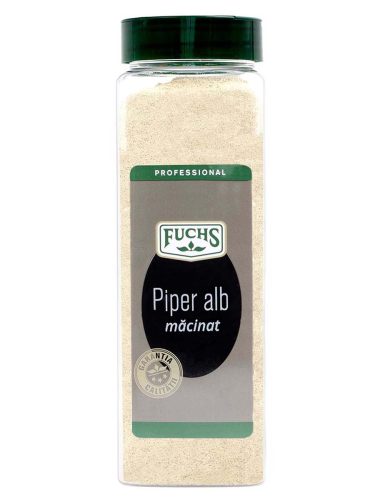 Piper alb măcinat borcan 500 g