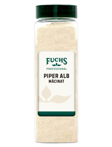 Piper alb măcinat borcan 500 g