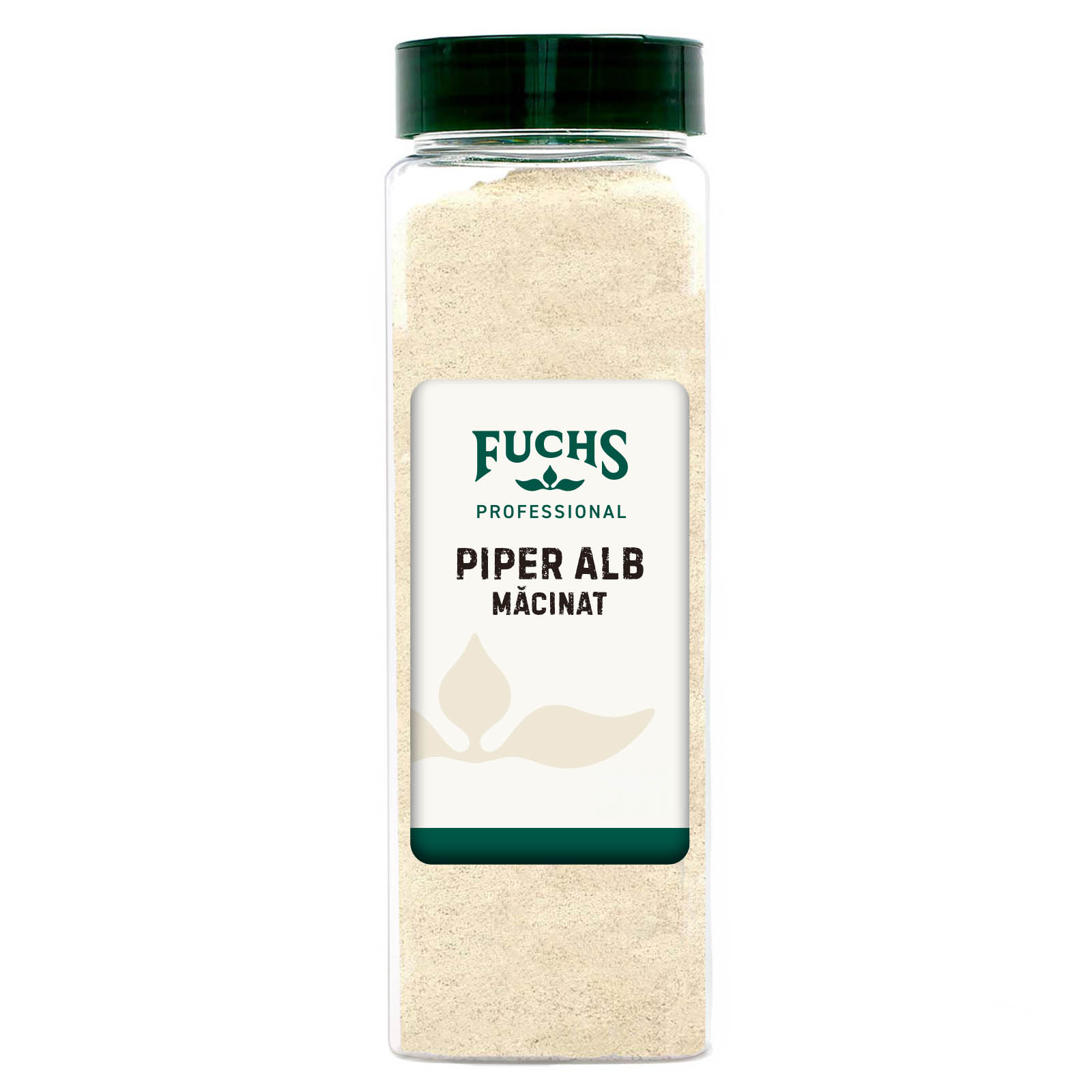 Piper alb măcinat borcan 500 g