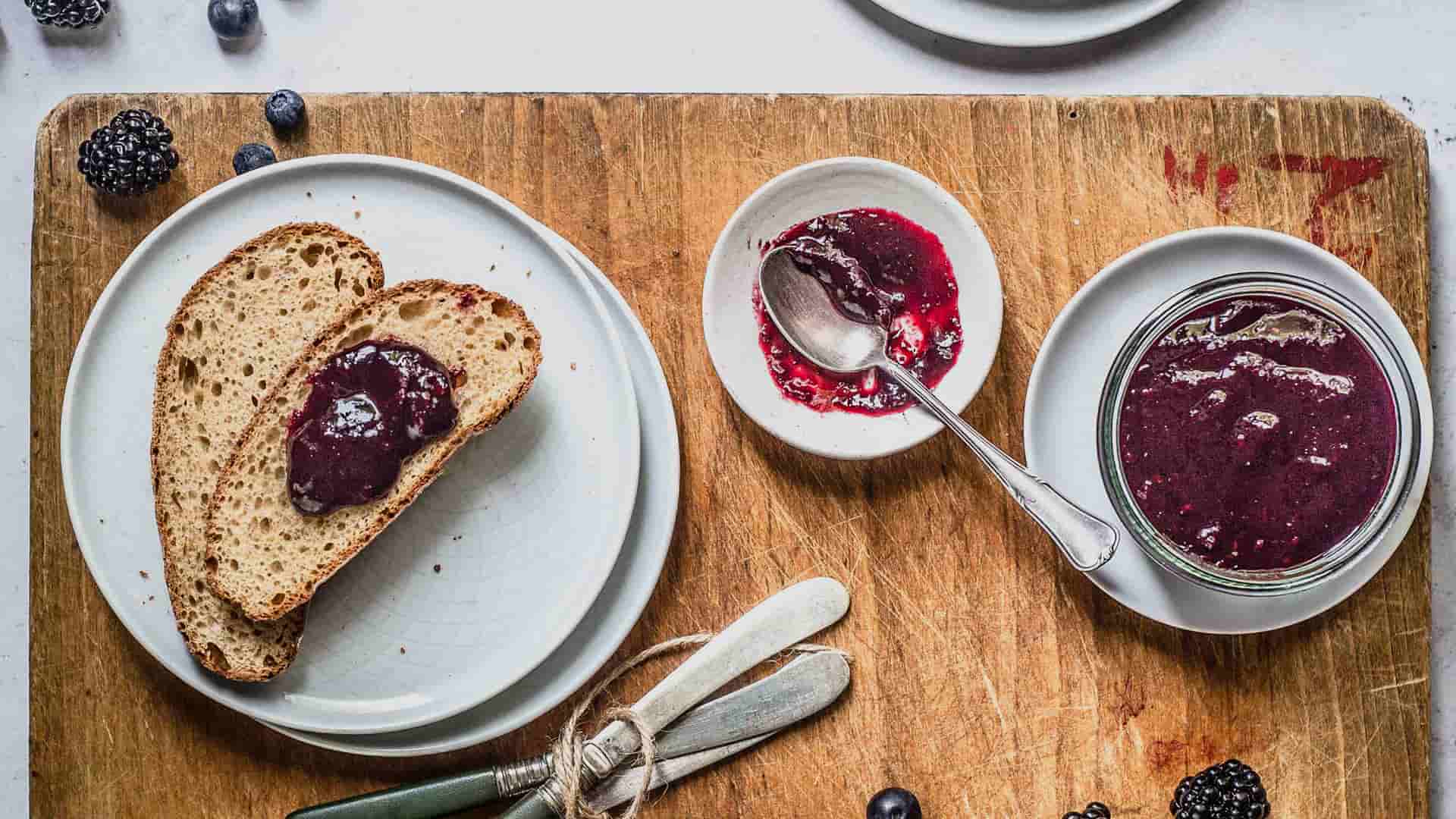 Dulceață de afine și mure