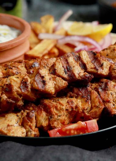 Souvlaki si tzatziki