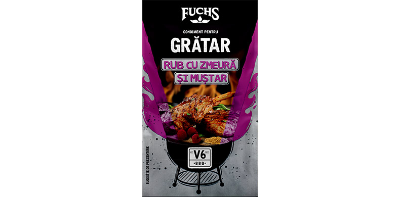 Rub Zmeura si mustar V6BBQ