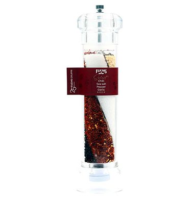 Râșniță premium cu chilli, sare de mare, piper si usturoi