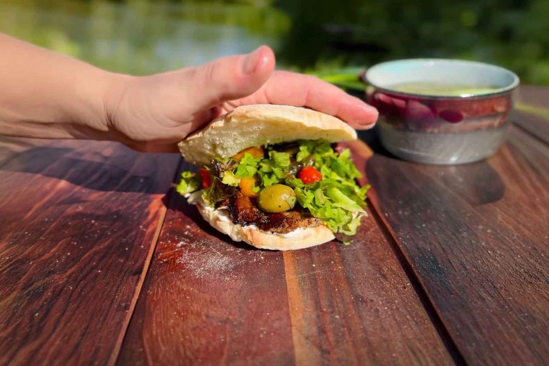 Kebab de miel la grătar