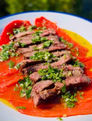 Steak si kapia carpaccio